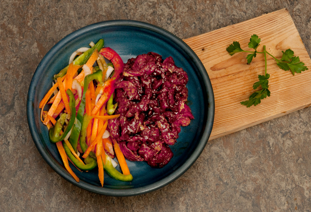 Beef Stir-Fry - Vegetables & Honey Soy